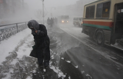 Ураган обрушился на юг Камчатки